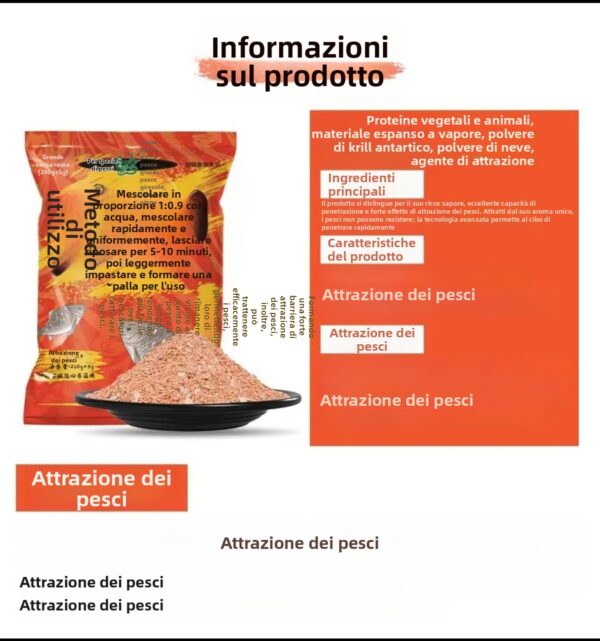 20250927021241 Huashi Grande Carassio Rosso - 260g, esca di alta qualità adatta a tutte le stagioni