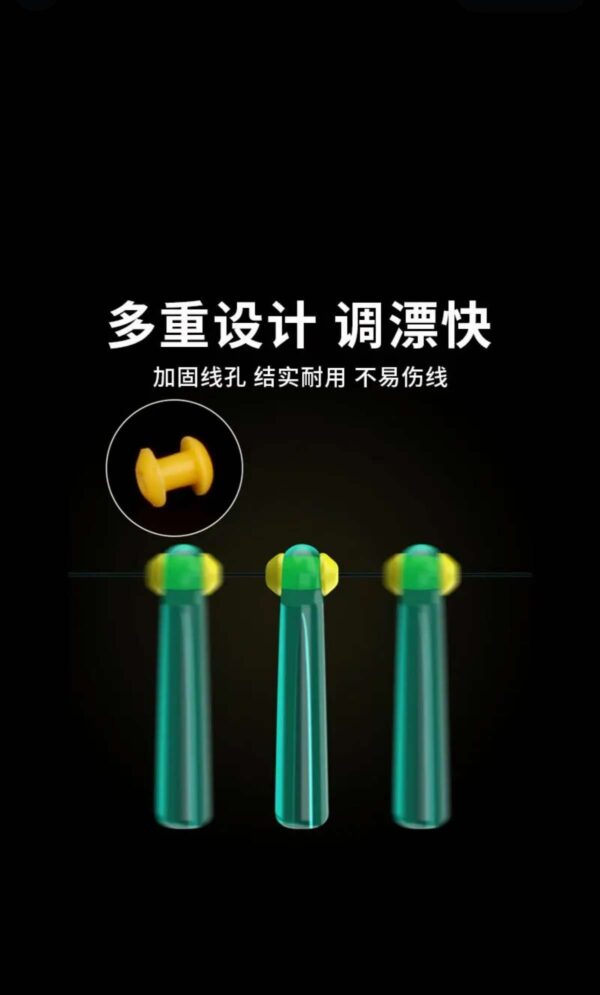 Set di lenze per pesca Taiwanese 7+2, modello Competizione, 10 set con accessori